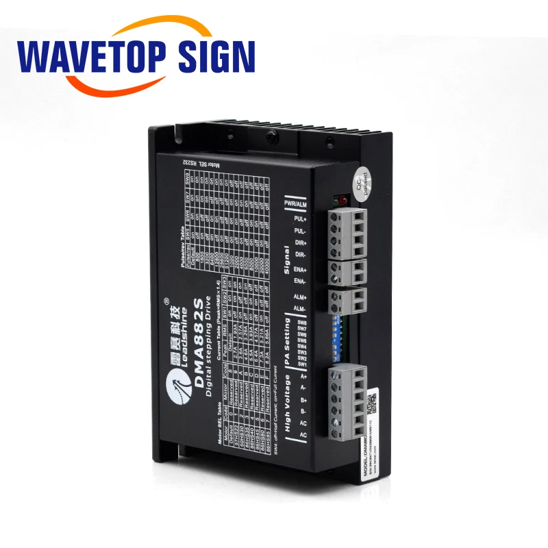 Leadshine DMA882S Драйвер шагового двигателя напряжение 20-80VAC 2 фазы 8.2A