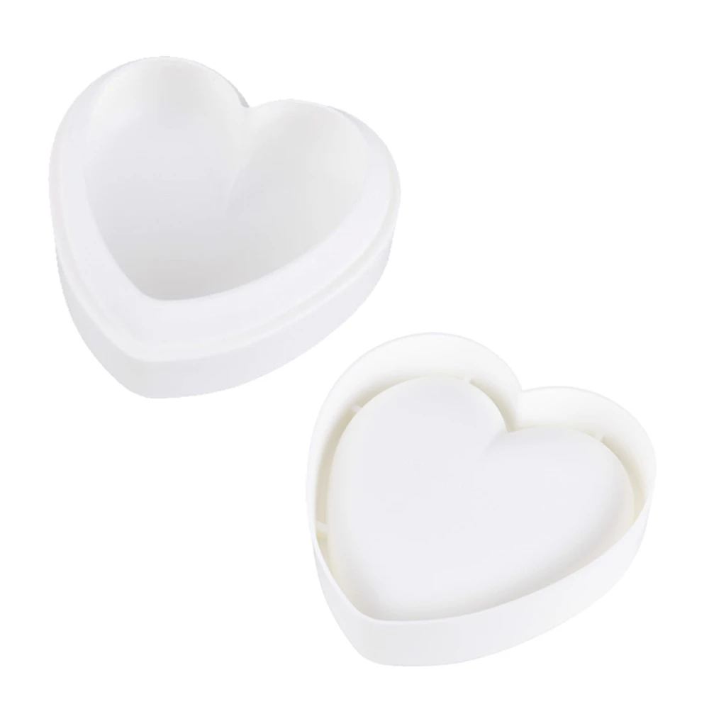Creative Large Heart Shaped DIY Baking Tools Silicone Resin Cake Mold Mousse Molds Chocolate Mould Kitchen Accessories | Дом и сад