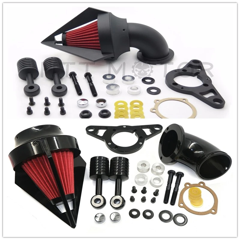 Бесплатная доставка запчасти для мотоцикла конусный Воздухоочиститель Harley Davidson