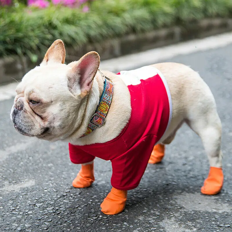 

Pet Dog Shoes Waterproof Balloon Rubber Rain Boots Footwear cat Socks For puppy Chihuahua