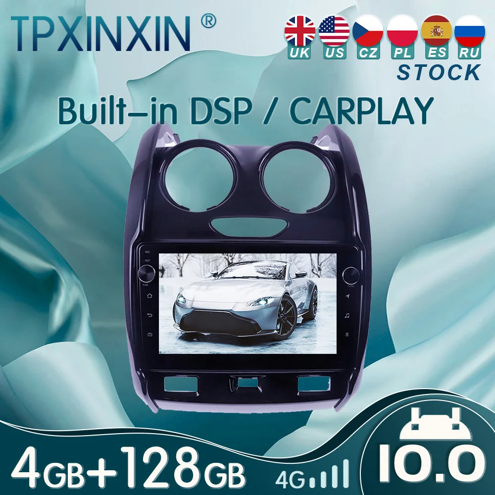 

10.0 PX6 For Renault Duster 2013 - 2018 Android Car Stereo Car Radio with Screen Radio Player Car GPS Navigation Head Unit