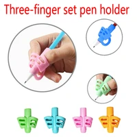 silicone kid learning writing tool writing pen holder writing correction device children education drawing tool toys m0302