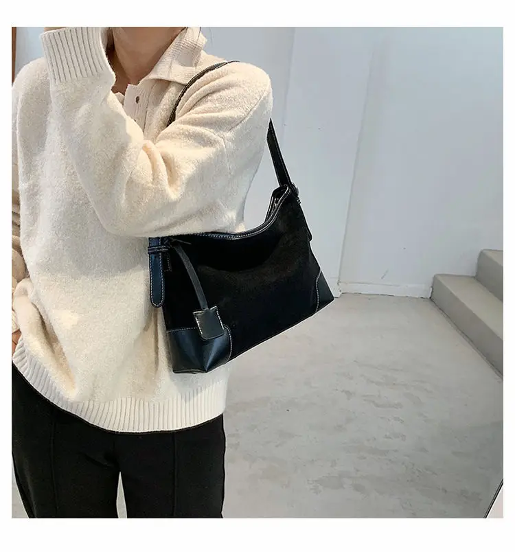 

New PU Teenage Girls Shoulder Bags Women's Handbag Fashion Ladies Crossbody Bags Solid Color Messenger Bags for Girls Coin Purse