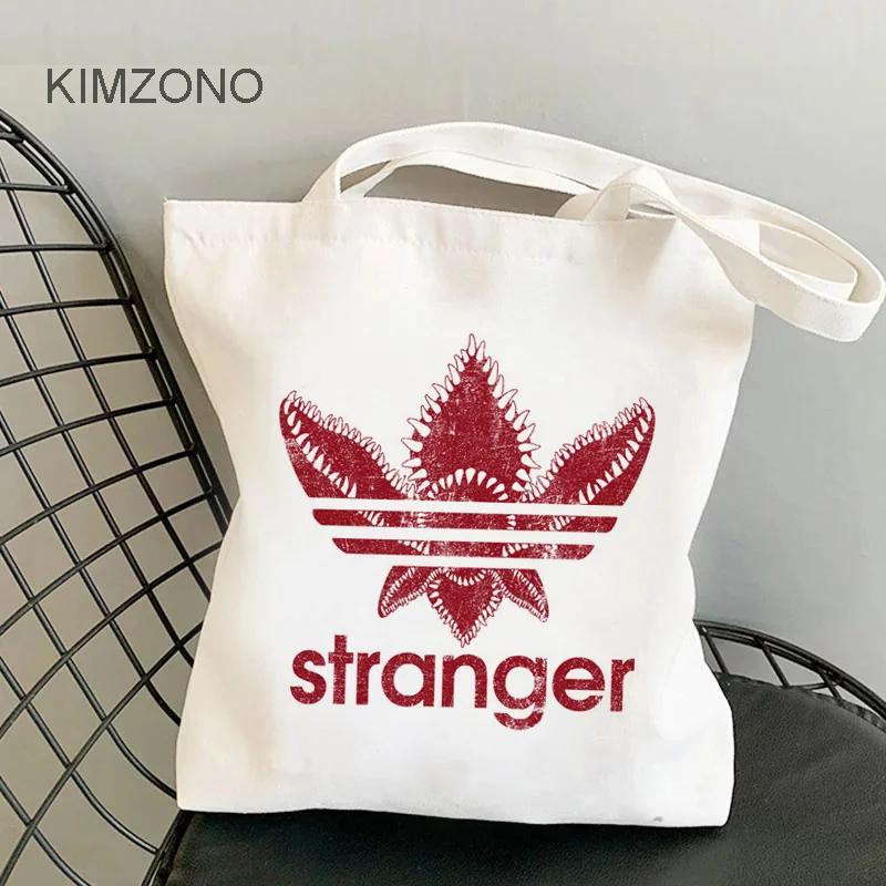 

Stranger Things shopping bag reusable tote shopper shopper shopping canvas bag bolsas ecologicas bolsa compra cabas
