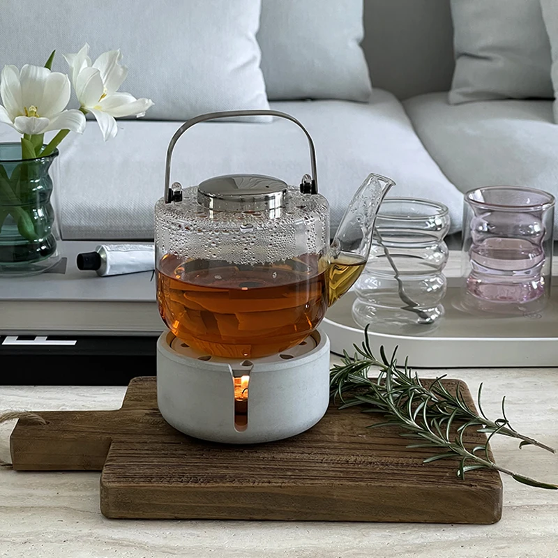 Силиконовая чайная машина для бетона форма цемента формы благовоний в виде свечи