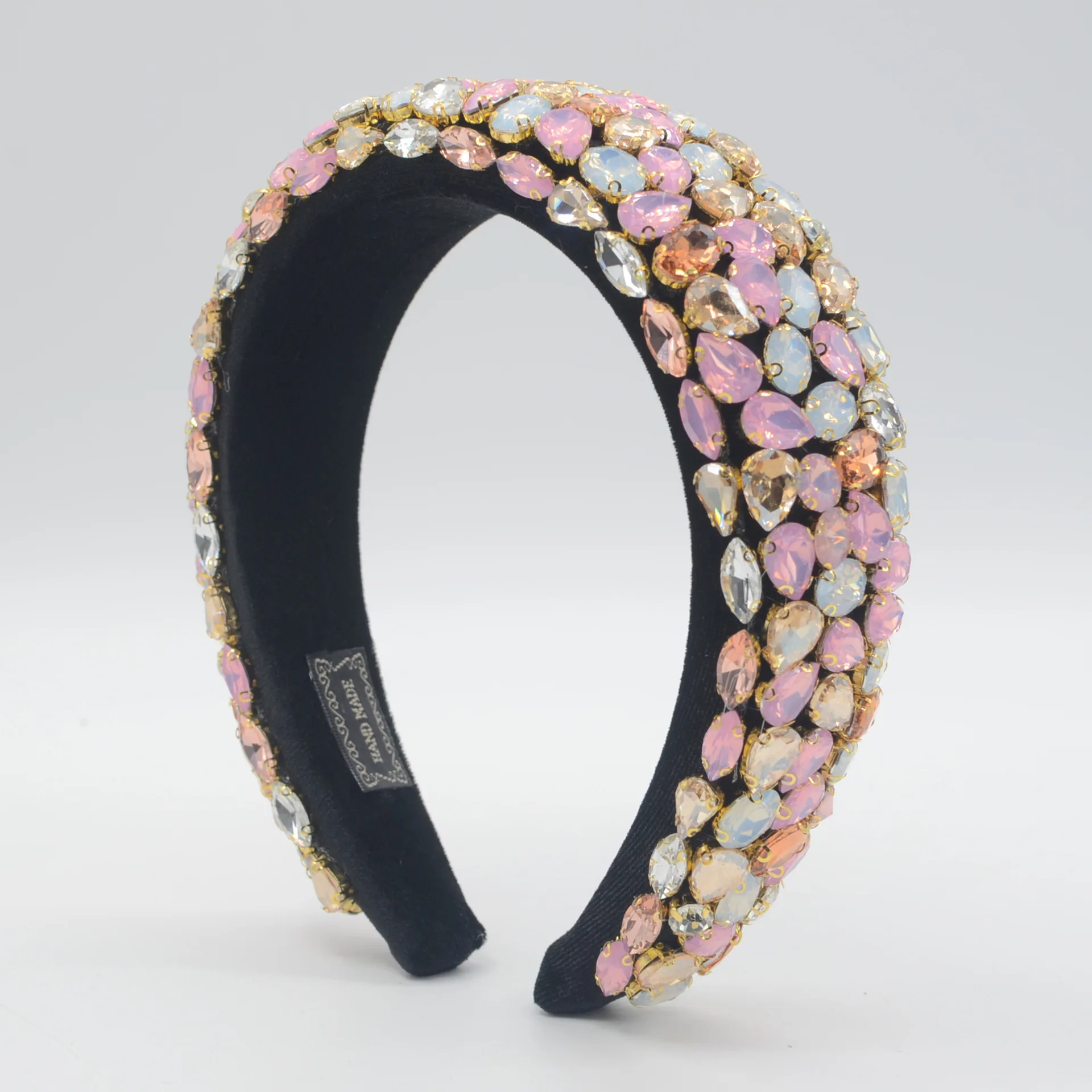 

Sexy ladies diamond headband gemstone headband handmade headband baroque headband party headdress bridal jewelry