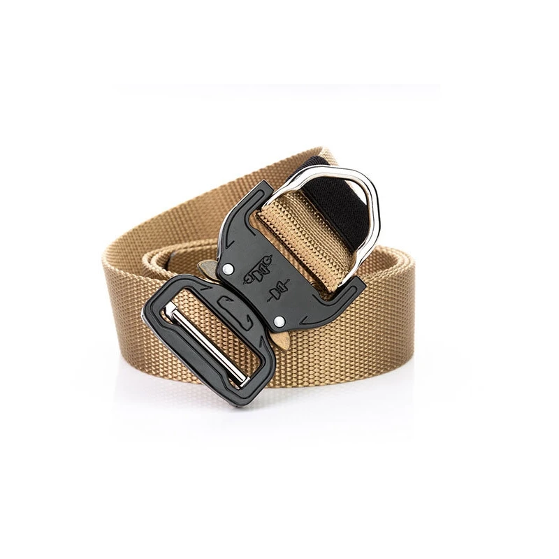 Ремень мужской Тактический Нейлоновый ремень для военных тренировок спорта на