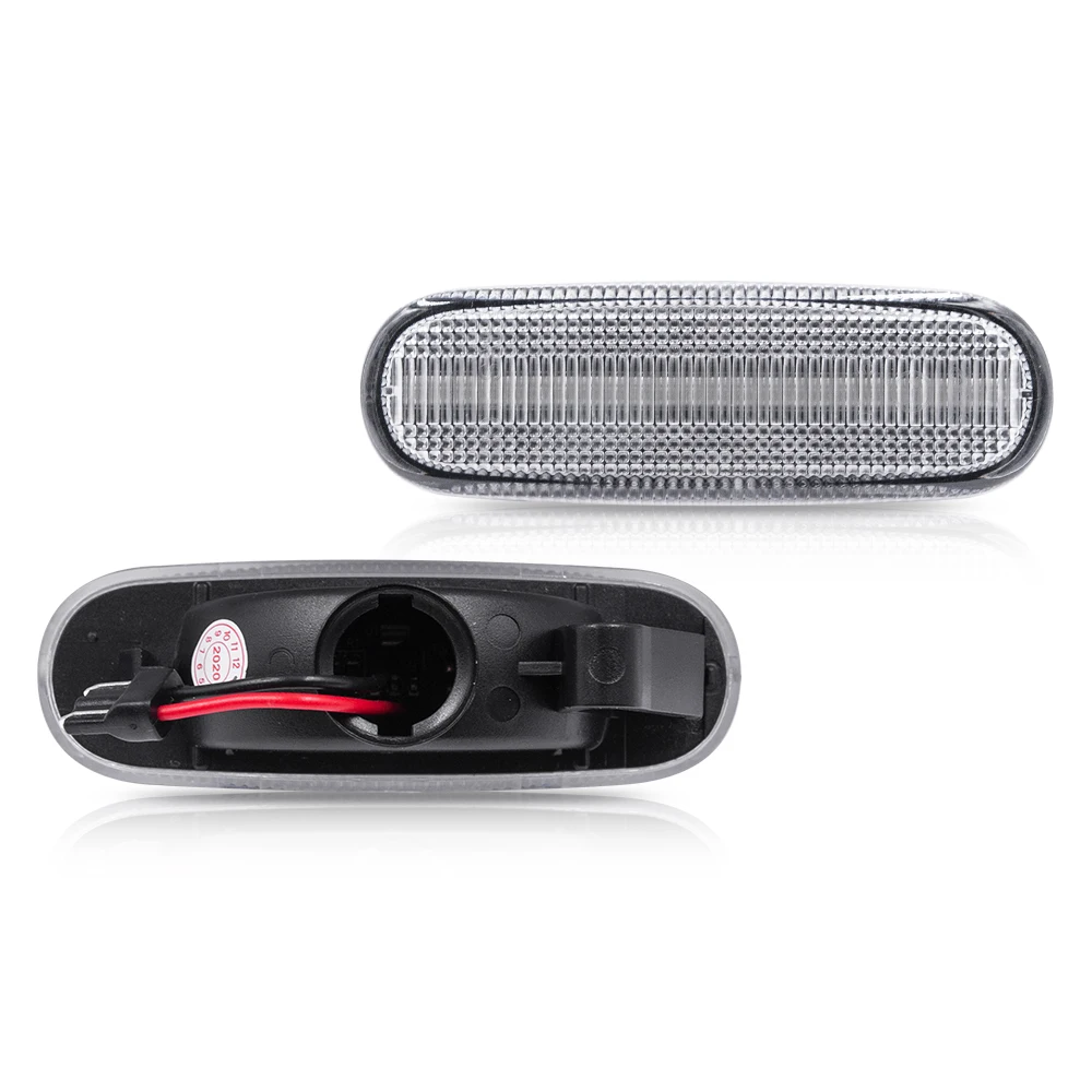 Лампы поворотников для Fiat Peugeot Bipper Box Van Tepee Citroen Nemo Lancia Musa(350) с прозрачными линзами 2