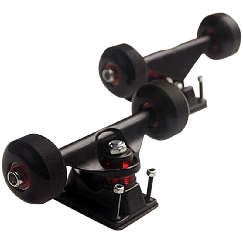 2 комплекта для катания на скейтборде колеса Алюминий сплав подвески скейтборда