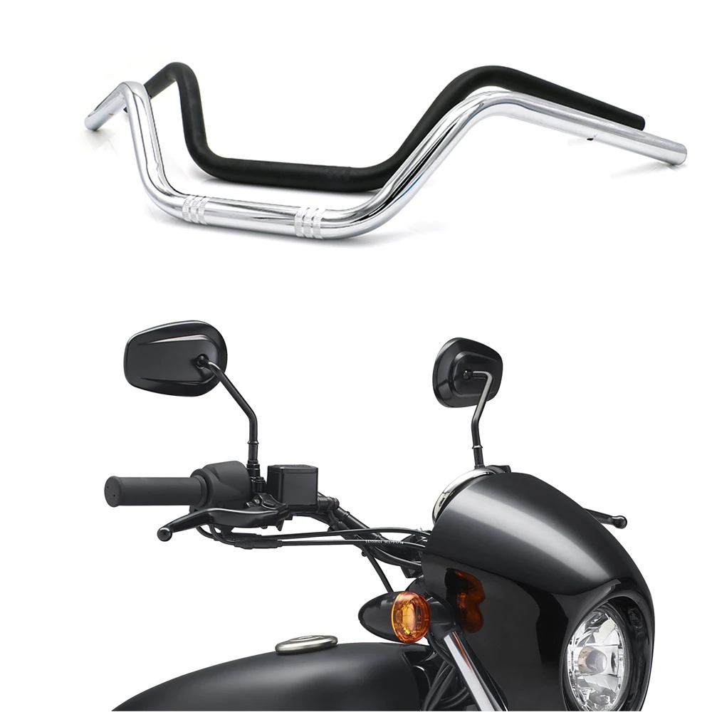 Руль мотоциклетный в стиле ретро 22 мм Универсальный Классический поплавок для