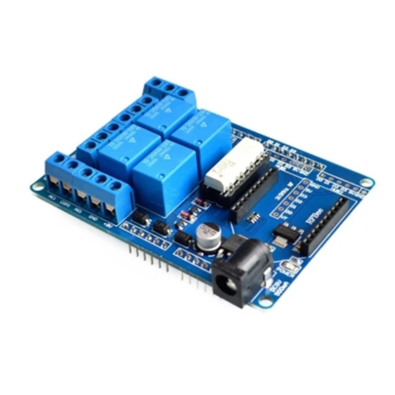

Quad 5V Relay Expansion Board Relay Shield V1.3