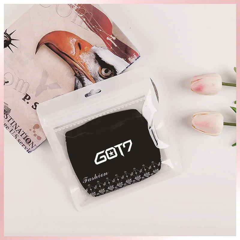 KPOP Got7 альбом держать волчок Открытый пылезащитный Тканевая маска для лица аксессуар YuGyeom JinYoung Mark LJJ40