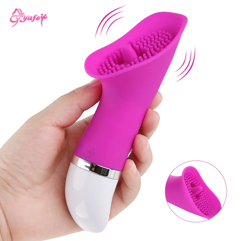 Вибратор точки G Стимулятор языка клитора оральная присоска Женский мастурбатор