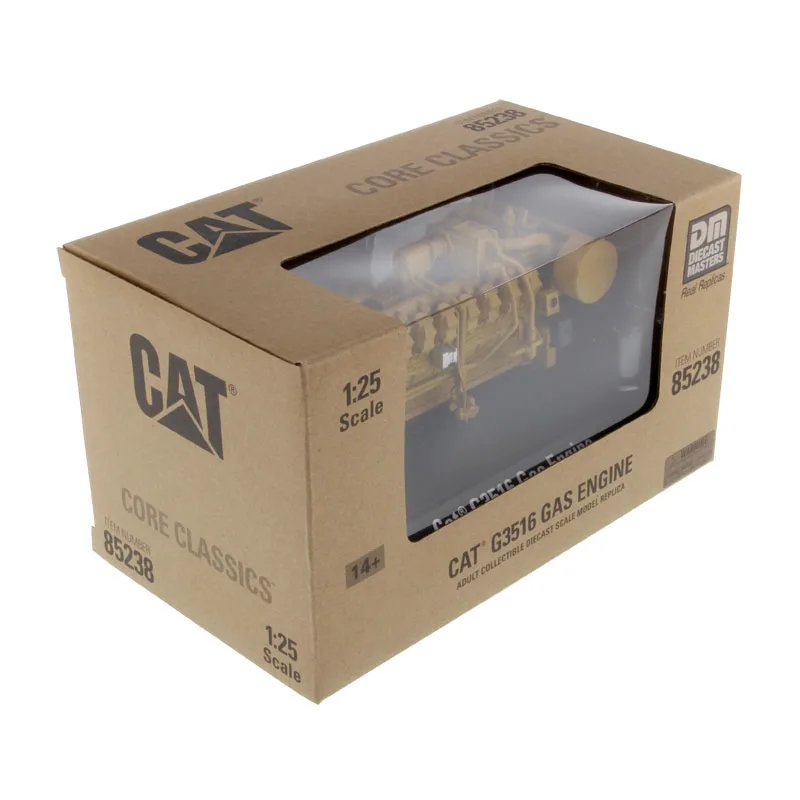 DM-85238 1:25 кошка G3516 газовый двигатель игрушка |