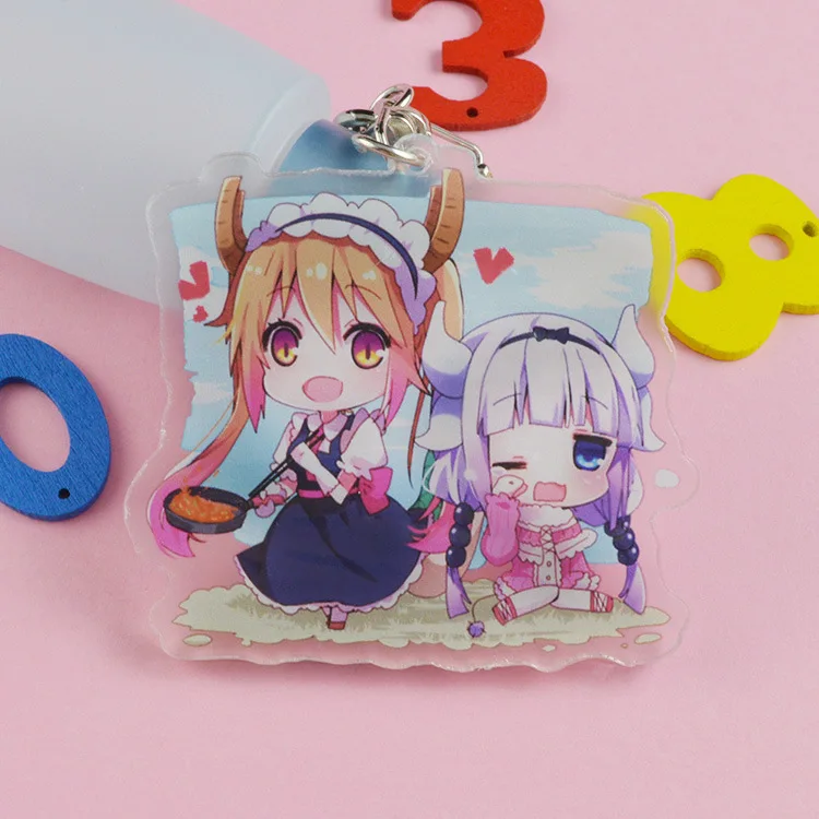 1 шт. брелок для ключей Kobayashi's Dragon Maid Kobayashi san Chi|Брелоки| |