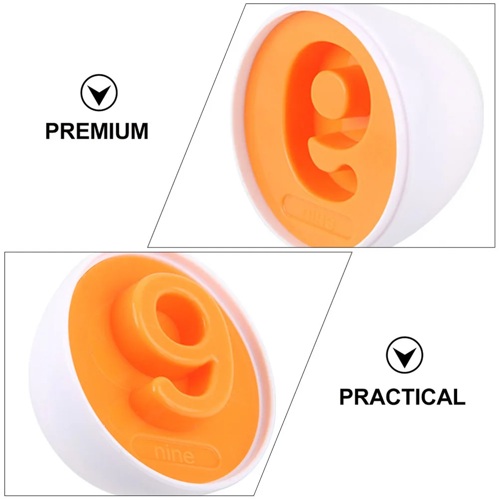 

1 Box of Number Blocks Kids Number Learning Egg Shaped Early Educational