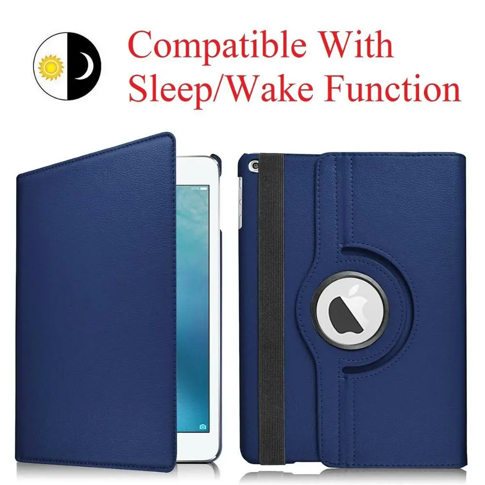 Для ipad Air 3 (2019) Auto Sleep чехол 360 градусов вращающийся стенд Pu кожаный для планшета