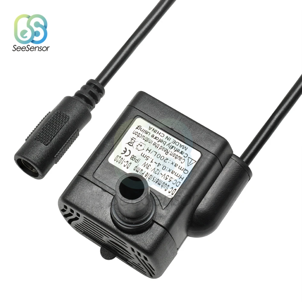 Погружной водяной насос бесщеточный двигатель сверхтихая помпа для бассейна