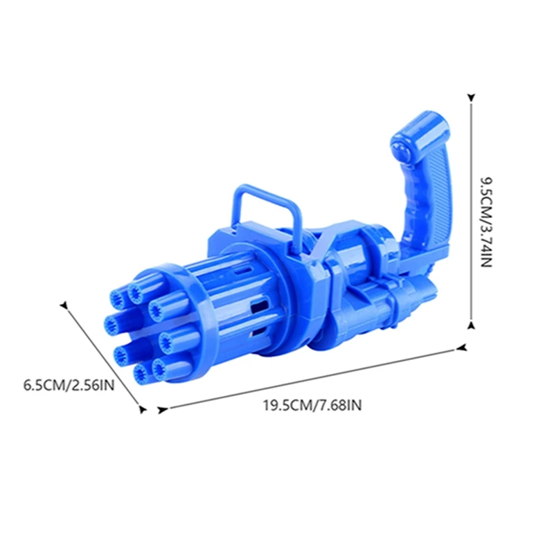 

Summer Soap Water Bubble Machine For Children Kids Automatic Gatling Bubble Gun Toys Blowing Bubble Gift Toys