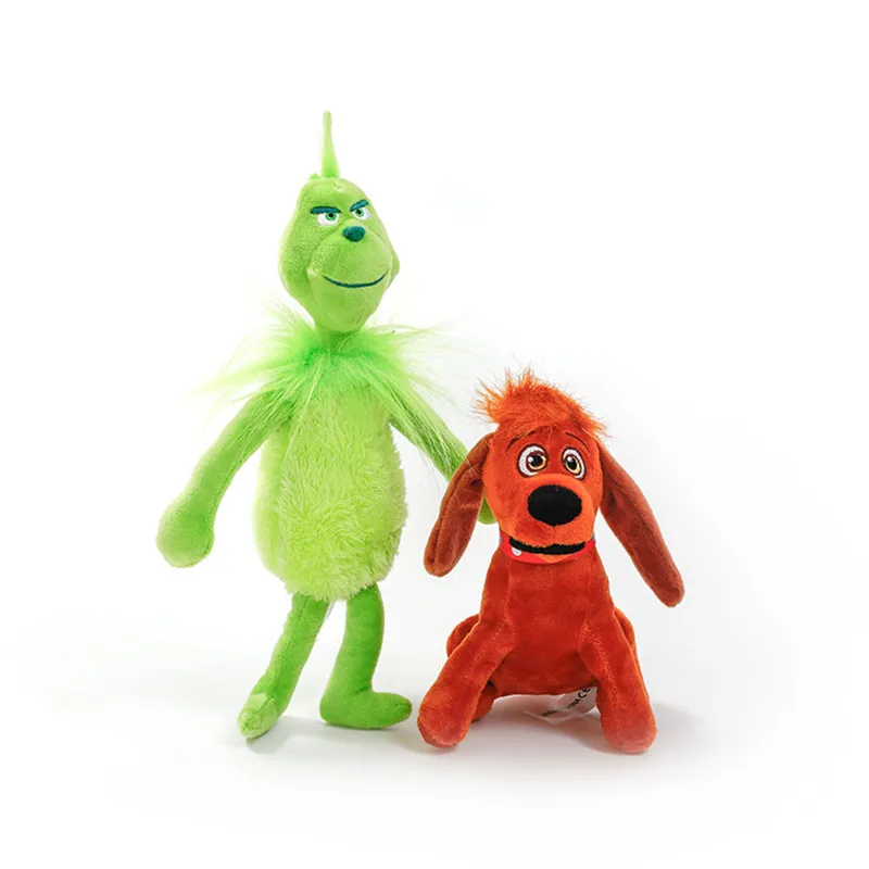 Grinch плюшевые игрушки как Grinch палантин Рождество Grinch Макс собака плюшевая кукла игрушка мягкие игрушки для Дети Детские подарки