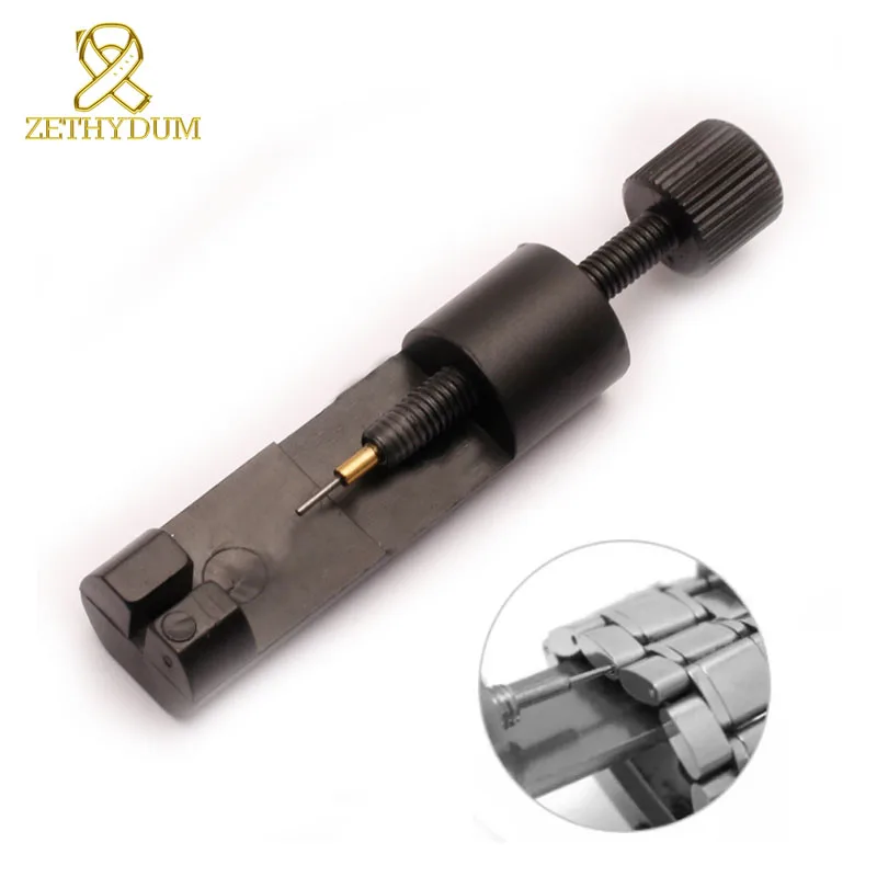 

Инструмент для удаления браслета часов, аксессуар, инструмент для ремонта штифтов, практичный Профессиональный регулируемый стальной реме...