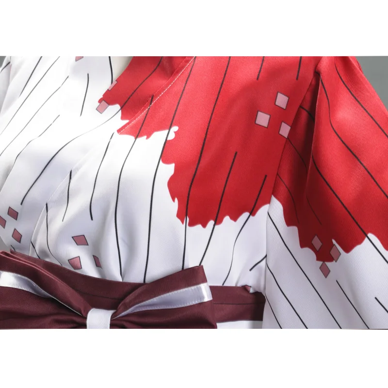 Костюм кимоно Женский для косплея из японского аниме рассекающий демонов одежда