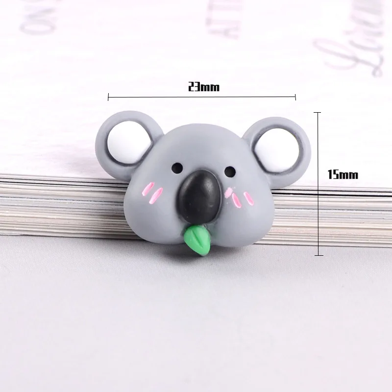 resins simulation owl swan koala flatback resin cabochon kawaii animals fit phone decoration scrapbooking diy accessories free global shipping