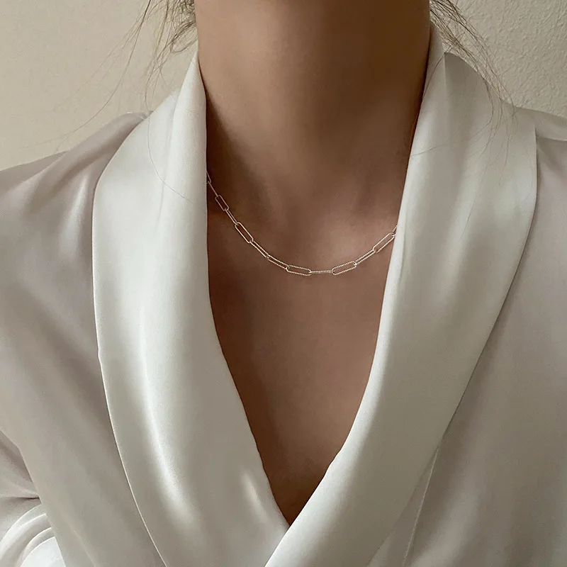 Блестящее ожерелье для женщин небольшой дизайн Звездное Ожерелье