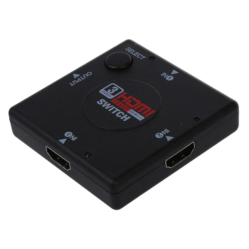 HDTV 1080P дисплей Видео DVD 3 порта HDMI переключатель сплиттер | Электроника