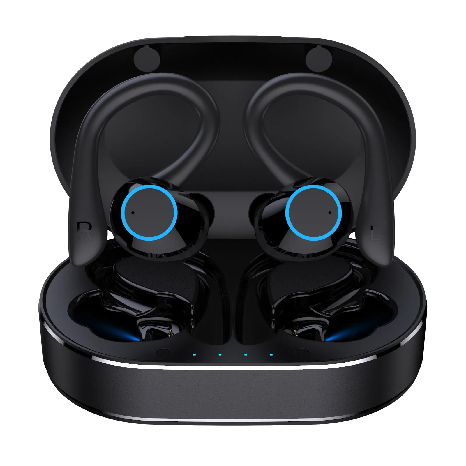 

TWS Bluetooth 5.1 Earphones Touch Control Wireless Headphones with Microphone Sports Waterproof Earbuds 9D Stereo Headsets