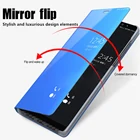 Умный зеркальный флип-чехол для телефона Motorola G9 G8 Plus Play Moto G8power Lite, роскошный кожаный защитный чехол с окошком