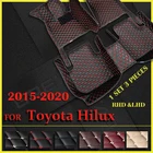 Автомобильные коврики для Toyota HILUX 2015, 2016, 2017, 2018, 2019, 2020