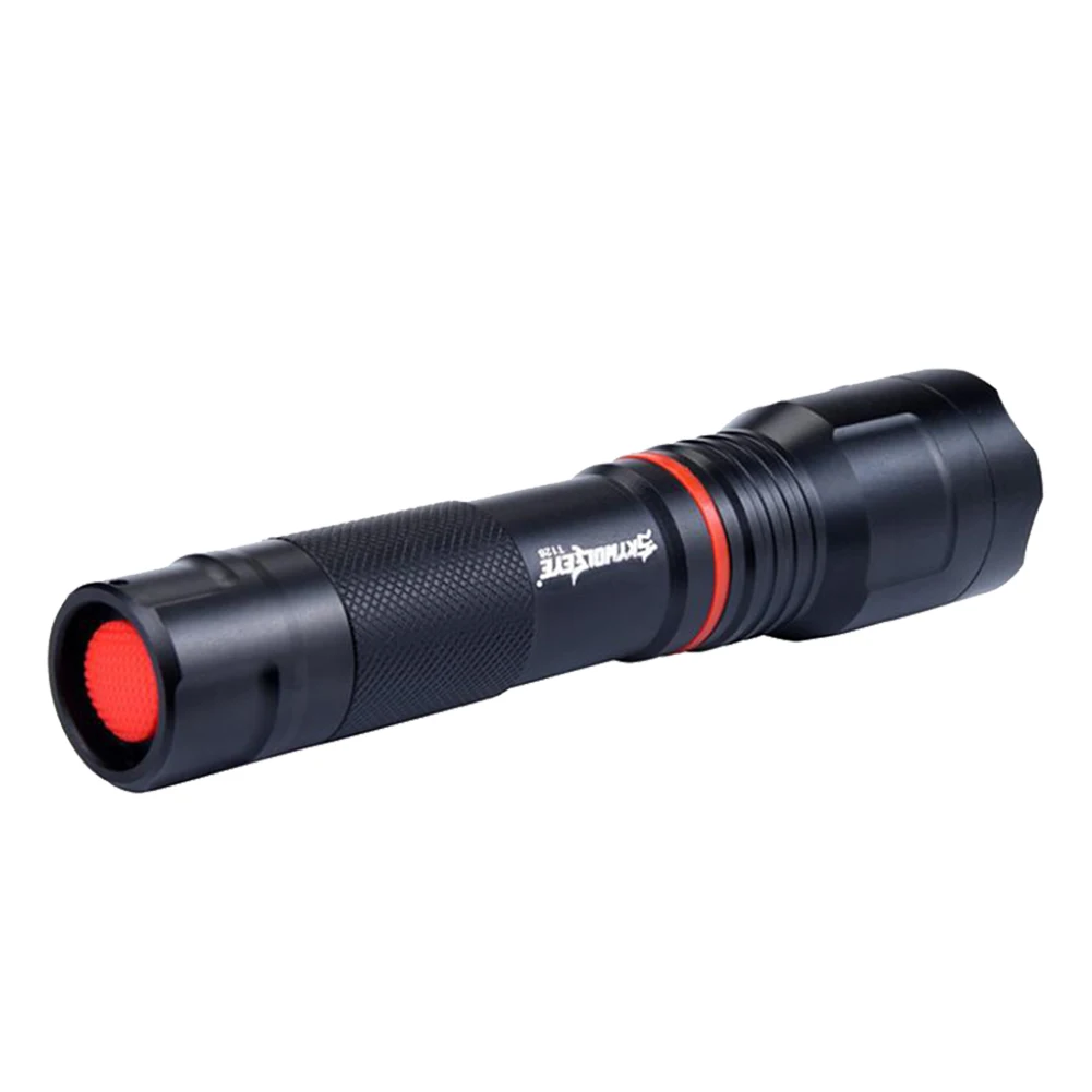 

Portable COB LED Black Torch Light Home/Outdoor Rechargeable Emergency