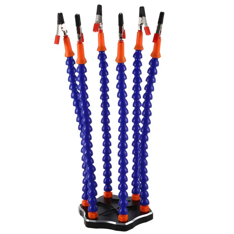 Вспомогательный ручной инструмент для пайки 6 гибких рычагов шестислойная