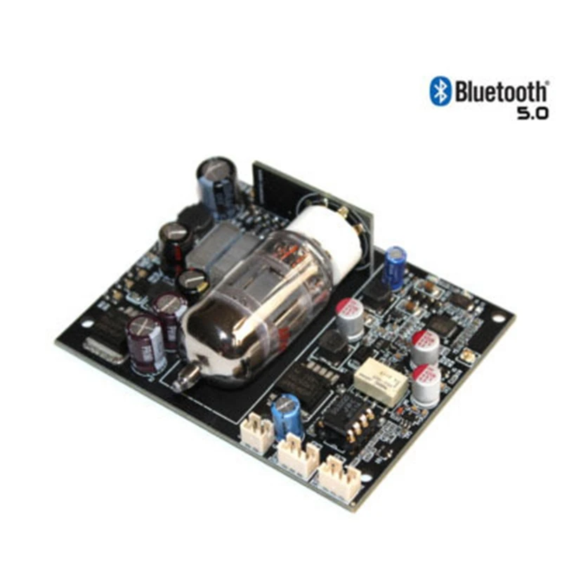 TSQ875 приемная плата 12AU7 трубка CSR8675 Bluetooth 5 0 аудиоресивера ES9018 декодер DAC 12S цифровой