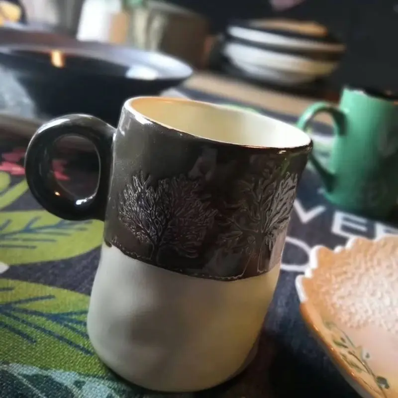 3 шт./случайный Творческий мультяшный керамический стакан кружка кофейная чашка