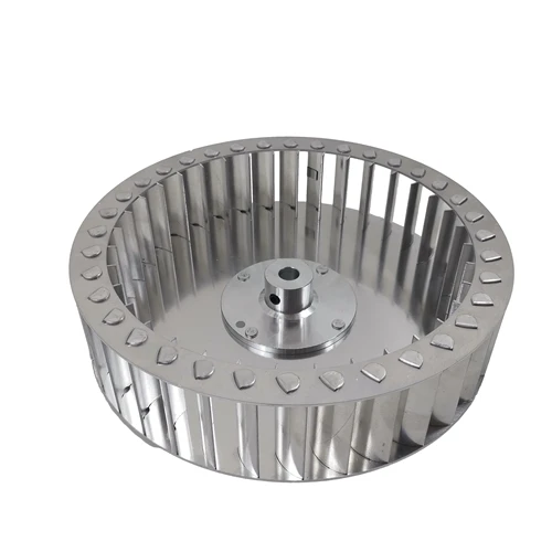 Customized processing  fan blower impeller wheel blade vane iron/304 stainless steel/aluminium/galvanize steel enlarge