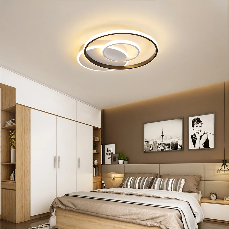 Chandelierrec, современный светодиодный светильник, AC90-260V, домашнее освещение, светильники, люстры, освещение для гостиной, спальни, низкие потолки