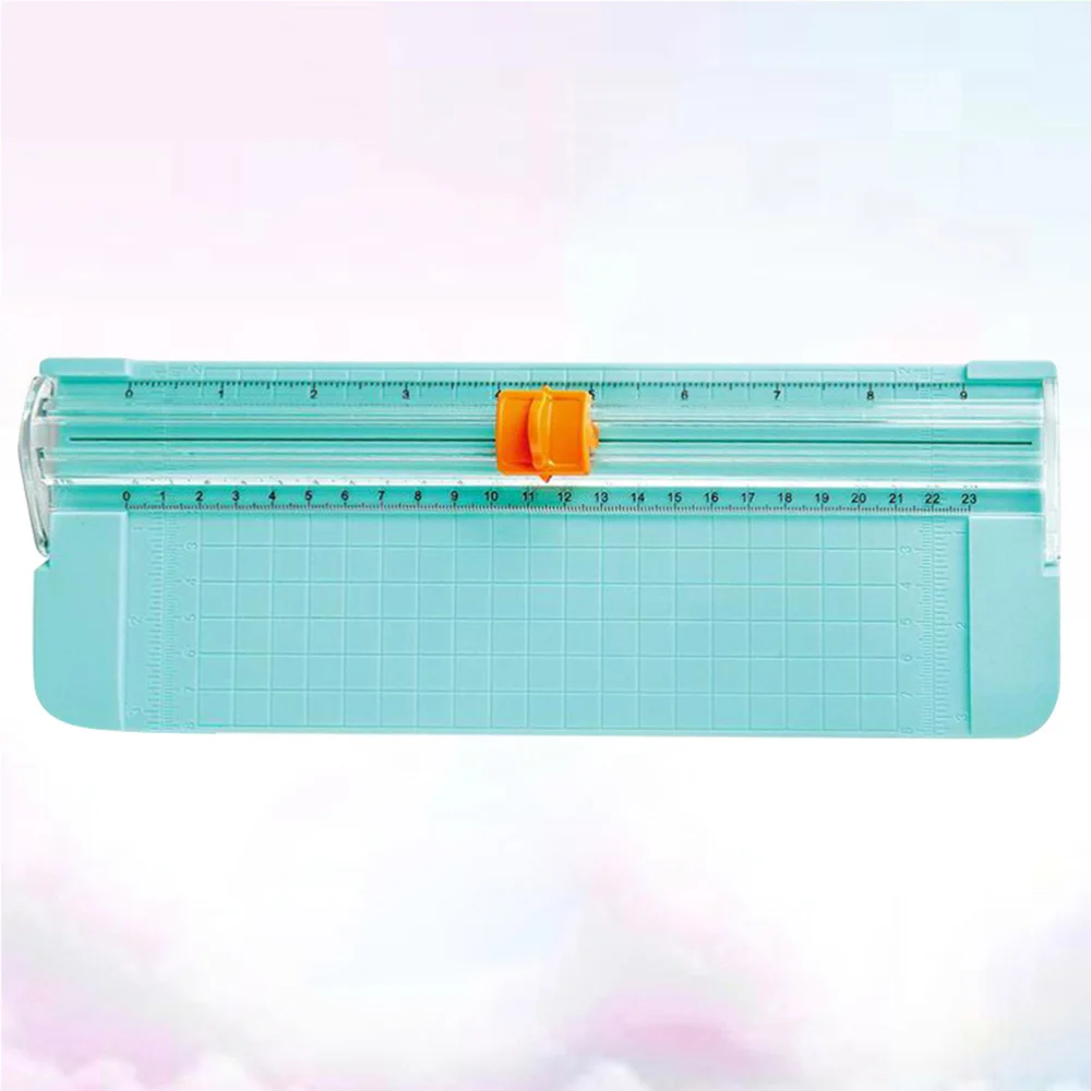 

Mini Paper Cutter Manual Paper Cutter Practical Paper Trimmer Practical Guillotine Cutting Tool (Random Color)