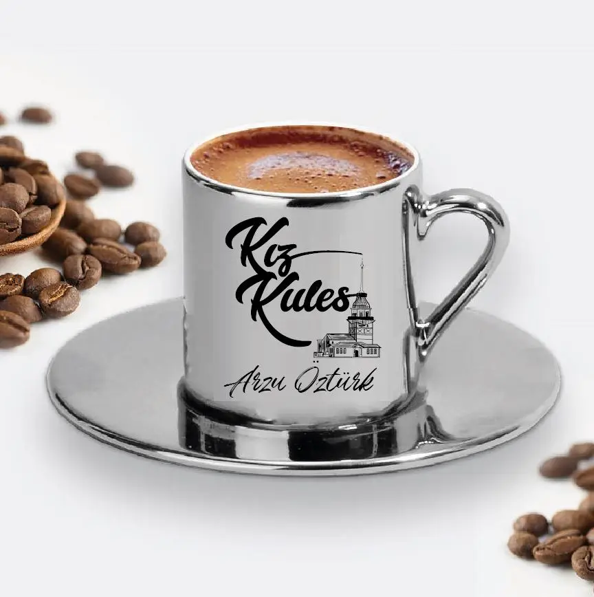 

Персонализированные девушка башня дизайн Кофе cup-S10