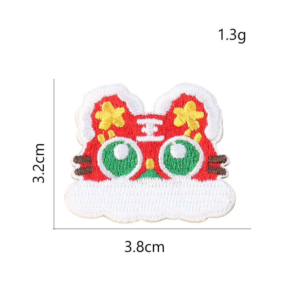 2 шт. нашивки с вышивкой Тигр | Дом и сад