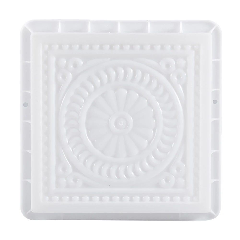 

Square DIY Paving Mould Plastic Simulation Concrete Brick Landscape Pedal Stone Garden Making Tools Path Mold Natural