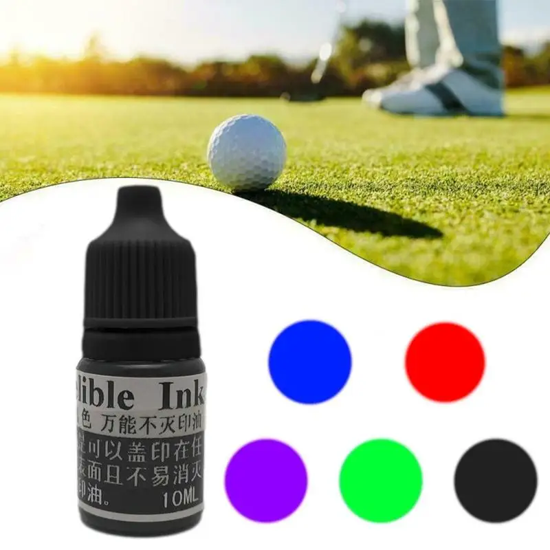 

Golf Ball Stamp Marker Quick Drying Ink Golf Ball Multi Color Golf Accessories Golfer Gift