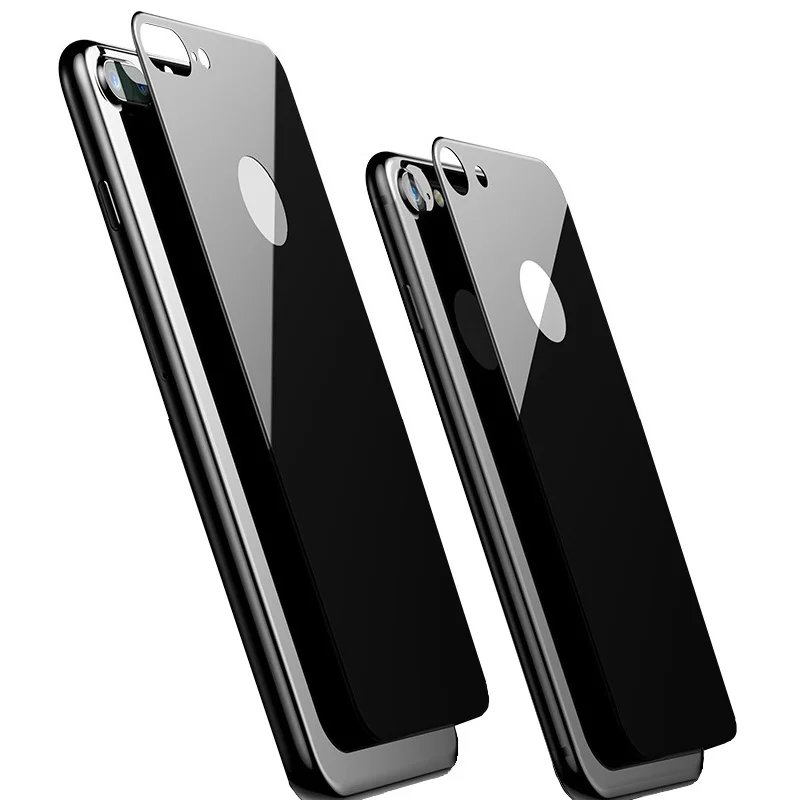 

Закаленное стекло для iPhone 7 8 plus 8 plus x XR 11 Pro max, полный комплект, черно-белый