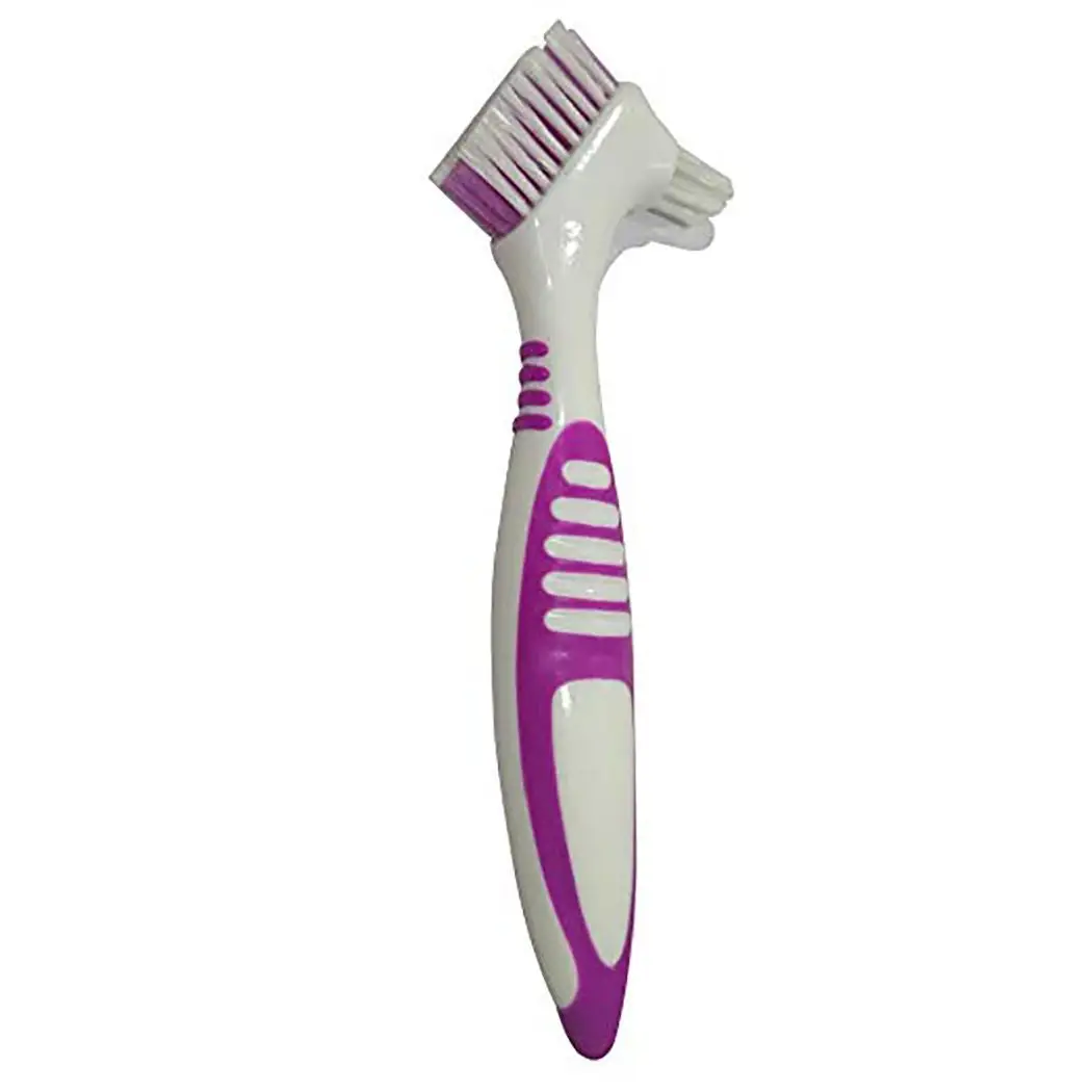 Щетка для чистки протезов отбеливающая кисть зубов инструмент ухода за полостью