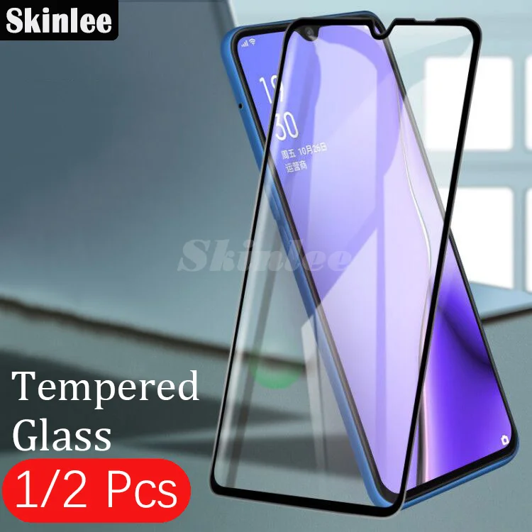 Защита экрана смартфона Skinlee для ZTE Blade 20 закаленное стекло пленка Smart 3D на полный