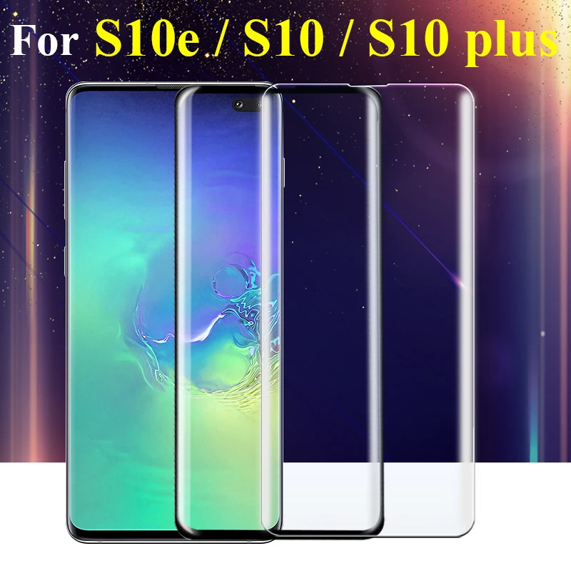 Защитное стекло S10 plus для samsung galaxy s10e s10plus закаленное sansung s 10 защитная пленка