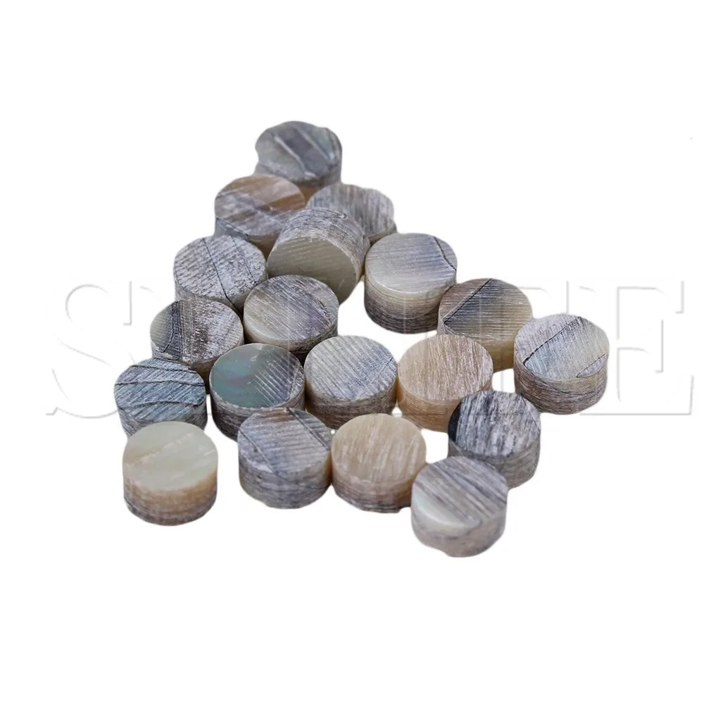 20x4 мм зеленый ушка декор материал для гитары Лады инкрустация горошек|Детали и