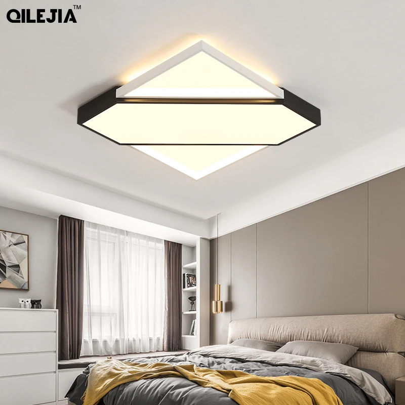 Современный потолочный светильник светодиодный ультратонкий простой для