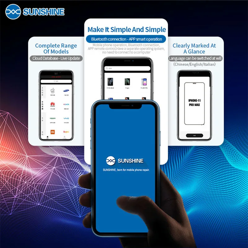 Новинка устройство для резки детской пленки задней крышки ЖК-экрана телефона